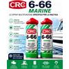 CRC Lubrificante Spray CRC 6-66 Marine Olio Sbloccante Protettivo Svitante 2x400 ml.