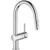 GROHE Miscelatore Cucina con Doccetta estraibile Lavello Cromo - 32321002 Minta