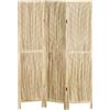 DecHome Paravento da Interno Pieghevole Spina di Pesce 120x1.6x170 cm