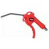 Valex PISTOLA SOFFIAGGIO AD ARIA COMPRESSA CANNA CURVA INNESTO RAPIDO PER COMPRESSORE