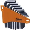 Beta SET CHIAVI ESAGONALI BETA A BRUGOLA SERIE PROFESSIONALE KIT 9 PEZZI 1,5 - 10 mm
