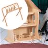 Stendibiancheria per casa delle bambole Mobili in miniatura Set da gioco in