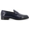 Melluso Mocassini Uomo in Pelle Blu Modello Classico