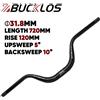 Does not apply BUCKLOS Mountain Bike Manubrio 31.8Mm 720Mm 780Mm MTB Riser Manubrio Rise 30/50/