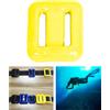 Solid Scuba Pesi da 0,5 kg a 1,5 kg Parti rivestite antiscivolo Contrappeso per