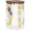THUN Biscottiera in Vetro Borosilicato Incanto di Primavera, 4 L