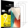 Does not apply 3 Pezzi, Vetro Temperato per Xiaomi Redmi Note 13 5G/4G, Privo Di Graffi, Durezz