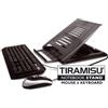 Hamlet Piattaforma per Notebook con Tastiera e Mouse USB XTMS100KM Kit Tiramisù
