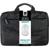 TUCANO Borsa per Notebook fino a 14" Nero + Mouse Wireless BU-BIDEA1314-WM-BK
