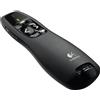 Logitech R400 puntatore wireless RF Nero (R400 wireless presenter RF - Black - W
