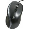 Logitech M500 mouse USB tipo A Laser 1000 DPI (M500S Corded Optical Mouse - Blac