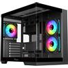 itek DARK CAVE DS Tower Nero