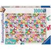 Ravensburger - Puzzle Squishmallows Challenge, 1000 Pezzi, Puzzle Adulti