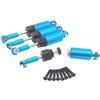Ammortizzatore in Metallo Ammortizzatore RC con Molle Adatte per HS 1/18 RC Car