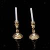 2 pezzi Mini candele per casa delle bambole in scala 1:12, candelabri, accessori