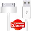 Cavo di ricarica per Apple iPhone 4, 3GS, iPod, iPad2 e 1