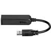 D-Link Adattatore di Rete USB 3.0 Ethernet 1000 Mbit Adapter RJ45 DUB-1312