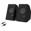 Conceptronic Casse PC Bluetooth 2-vie Nero Con cavo e senza cavo 6 W BJORN02B