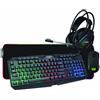 ADJ Hulk Kit-Gaming con Tastiera, Mouse, Cuffie e Tappetino 530-00001