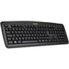 Hamlet Tastiera USB professionale con layout Inglese Euro XKKITA2-U4W-BK