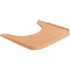 Alpha Wooden Tray, Marrone Naturale - Vassoio in Legno Compatibile Con Seggiolon