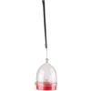 2 pezzi di luce solare a LED con simulazione di candele realistiche per le