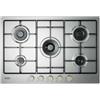 De Longhi Piano Cottura 5 Fuochi a Gas 1 Bruciatore DC 75 cm Inox YLG 75 F