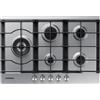 Samsung NA75J3030AS Piano cottura a gas 75cm 5 bruciatori Inox