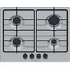 Bosch Serie 4 PGP6B5K85 Piano cottura a gas 60 cm 4 fuochi Acciaio Inox