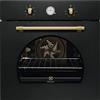 Electrolux Forno Elettrico Ventilato da Incasso 72 L Classe A Nero FR65G Rustico