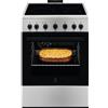 ELECTROLUX LKR620066X CUCINA PIANO ELETTRICO 4 FUOCHI RADIAN INOX FORNO 57L