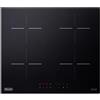 De'Longhi DE LONGHI PIANO COTTURA A INDUZIONE 4 FORNELLI YLI 60 NERO 59CM TOUCH