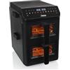 PRINCESS Friggitrice ad Aria 11,2 Litri 3000W con 2 Cestelli e Timer Nero 182490