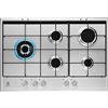Electrolux Piano cottura 5 Fuochi Gas Incasso 1 Wok 75 cm Inox KGS7564SX