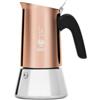 Bialetti Caffettiera Moka 6 Tazze in Acciaio Inox colore Rame Venus 0007285/CN
