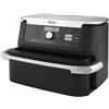 Ninja Friggitrice ad Aria FlexDrawer 10.4 Litri 2470 W Timer Nero e Inox AF500EU