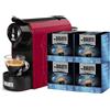 Bialetti Gioia Macchina Caffè Espresso a Capsule 1200W 20 bar + 64 Capsule Rosso
