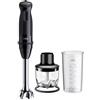 Braun Frullatore a Immersione Minipimer 900 Watt 600 ml senza BPA - MultiQuick