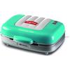 Ariete Macchina per Waffle con Rivestitura Antiaderente Blu Waffle MAKER