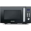 Severin Forno Microonde Combinato 25 Litri con Grill 900 Watt Nero/Inox MW 7763