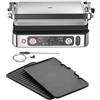 Braun Bistecchiera Elettrica Griglia 2200W Nero/Inox MultiGrill 9 Pro CG 9160