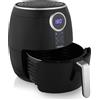 TRISTAR Friggitrice ad Aria 4.5 Litri 1500 Watt con 8 Programmi Nero FR-6956