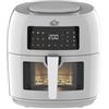 DCG Friggitrice ad Aria 8 Litri 1800 Watt Termostato e Timer Bianco FR3607WD