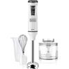 Black & Decker Frullatore ad Immersione Minipimer 600W 20 Velocità BXHBA600E