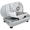 R.G.V. Affettatrice Elettrica Lama 22 cm con Base in Acciaio Ausonia 220