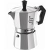 Bialetti Macchina caffè Moka 6 Tazze Caffettiera Alluminio 0005983 Junior