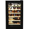 Candy Cantinetta Vino 21 Bottiglie Classe G Ripiani in Legno Nero CWC021ELSP/NF