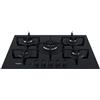 WHIRLPOOL GOA 7523/NB1 PIANO COTTURA IN VETRO 5 FUOCHI IN GHISA NERO