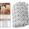 10 yd nastro di fiori di strass di cristallo floreale Bling, nastro di