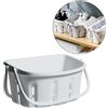 Portaoggetti da bagno moderno da appendere, portaoggetti da doccia, per